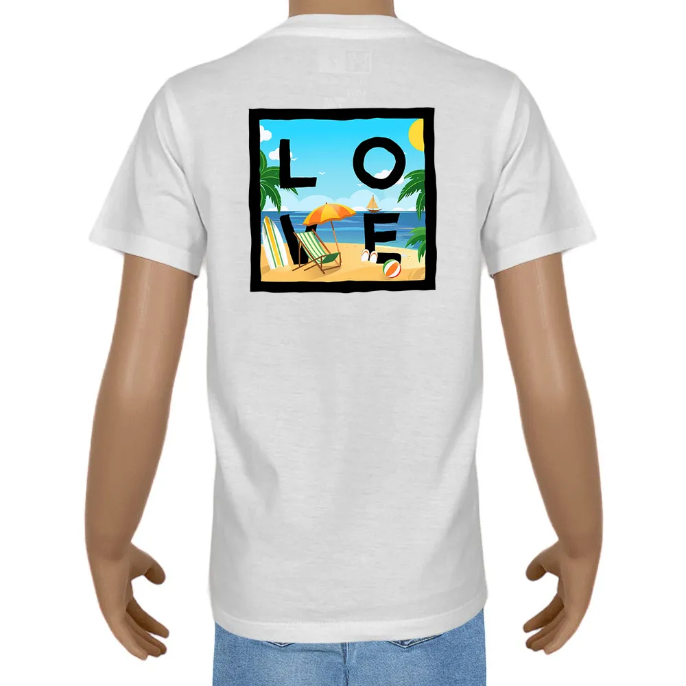 Kid's T-shirt – Cotton – Plain – White - Chill out