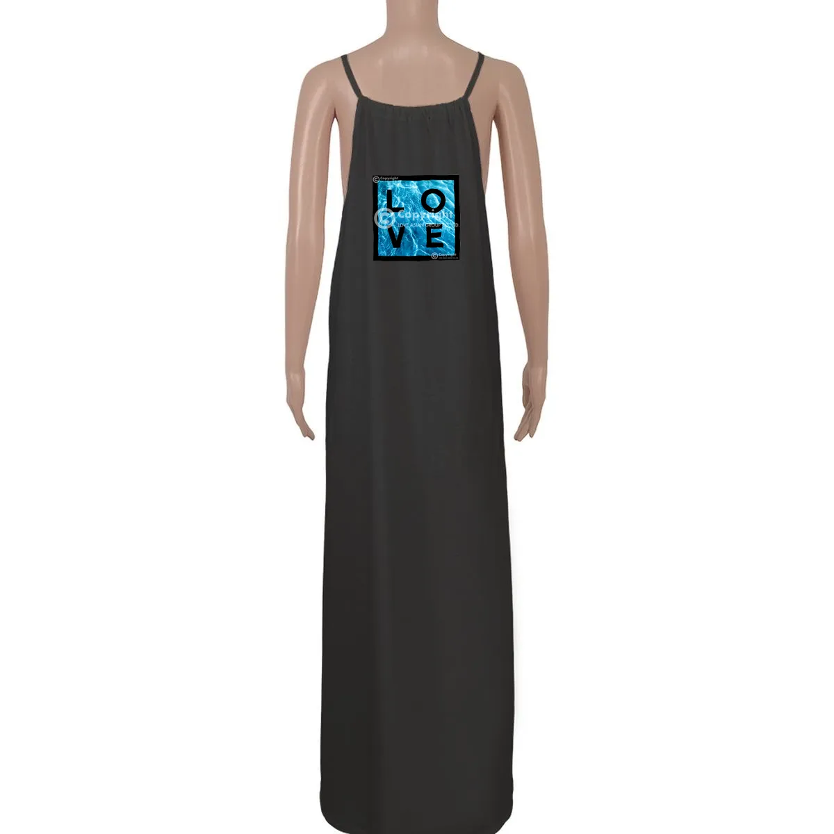 Dress Noémi – Black Logo Flex Art Beach