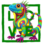 Green Iguana LOVE