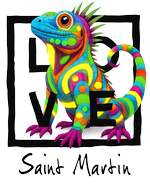 San Martin black iguana